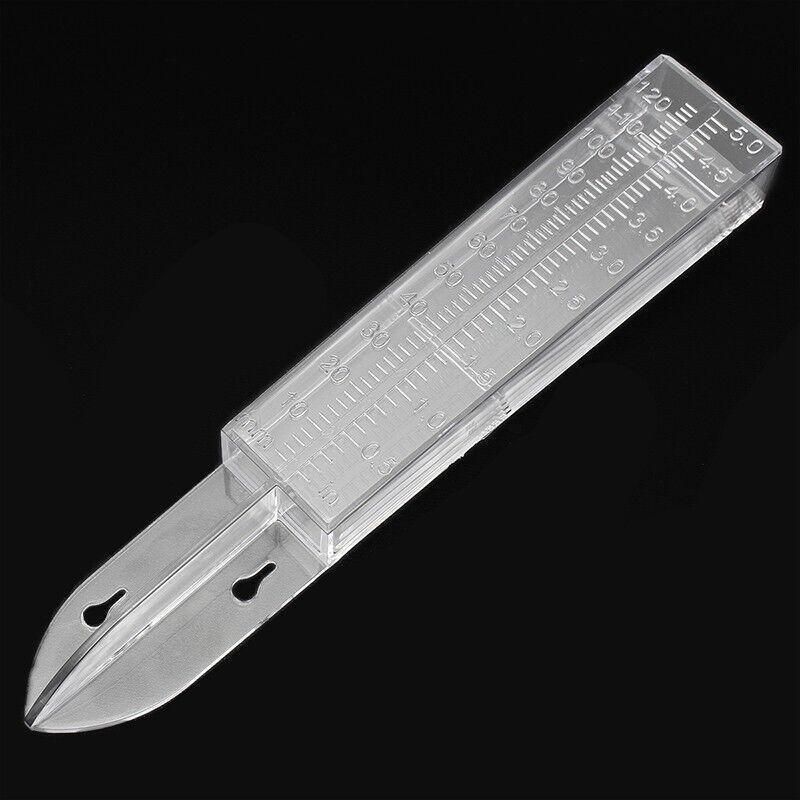 1PC Rain Gauge Water Catchment Device Weather Outdoor 120mm