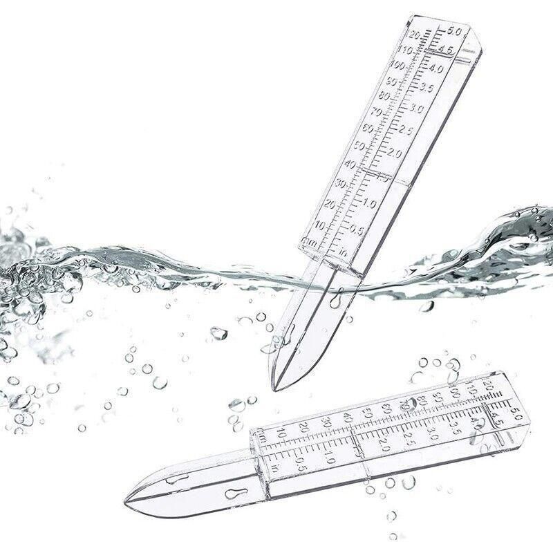 1PC Rain Gauge Water Catchment Device Weather Outdoor 120mm