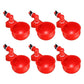 6x Automatic Chicken Water Cup Waterer Poultry Drinking Bowl Feeder Drinker Tool