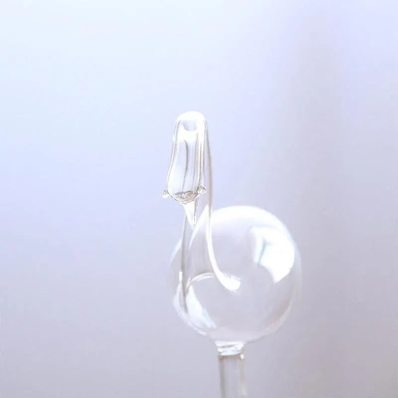 Automatic Self Plant Watering Glass Bulbs Water Feeder Indoor Irrigation Outdoor - Butterfly