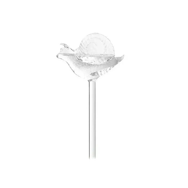 Automatic Self Plant Watering Glass Bulbs Water Feeder Indoor Irrigation Outdoor - Snail