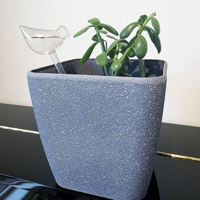 Automatic Self Plant Watering Glass Bulbs Water Feeder Indoor Irrigation Outdoor - Snail
