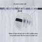 Sheer Voile Curtains Rod Pocket Window Panel for Bedroom 140cm x 230cm Drapes - Black