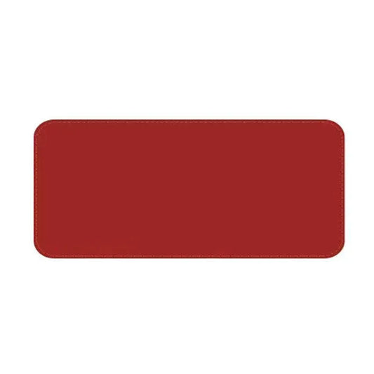 Large Leather Gaming Mouse Pad Waterproof Desk Keyboard Mat 120 x 60cm - Wine Red