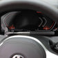 2pcs Retractable Windshield Wiper Set Rear View Mirror Cleaner Car Wiper Blade - Pink