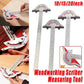 Woodworking Edge Ruler Protractor Angle Measuring Tool Carpenter - 20 inch