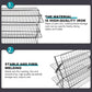 3/4 Tier Camping Dining Rack Iron Shelf Portable Picnic Rack Foldable Storage Table - 3 Layers