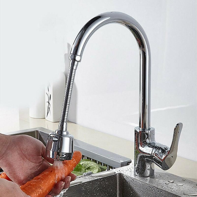 Kitchen Universal Faucet Splash-Proof Head Pressurized Nozzle Bubbler 360° Au
