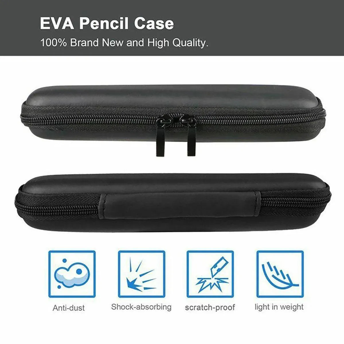 Portable Multi Functional Zipper Stationery Case Travel Office Organizer Pouch
