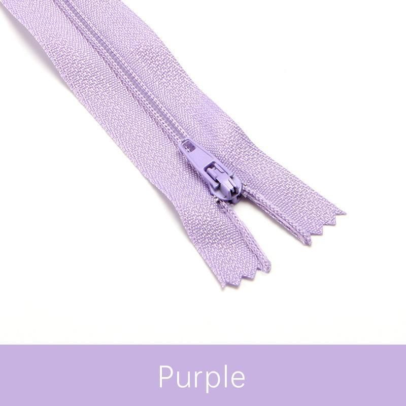 20PCS Closed End Nylon Zippers Tailor Sewer DIY Craft Sewing 20cm - Mixed Colour