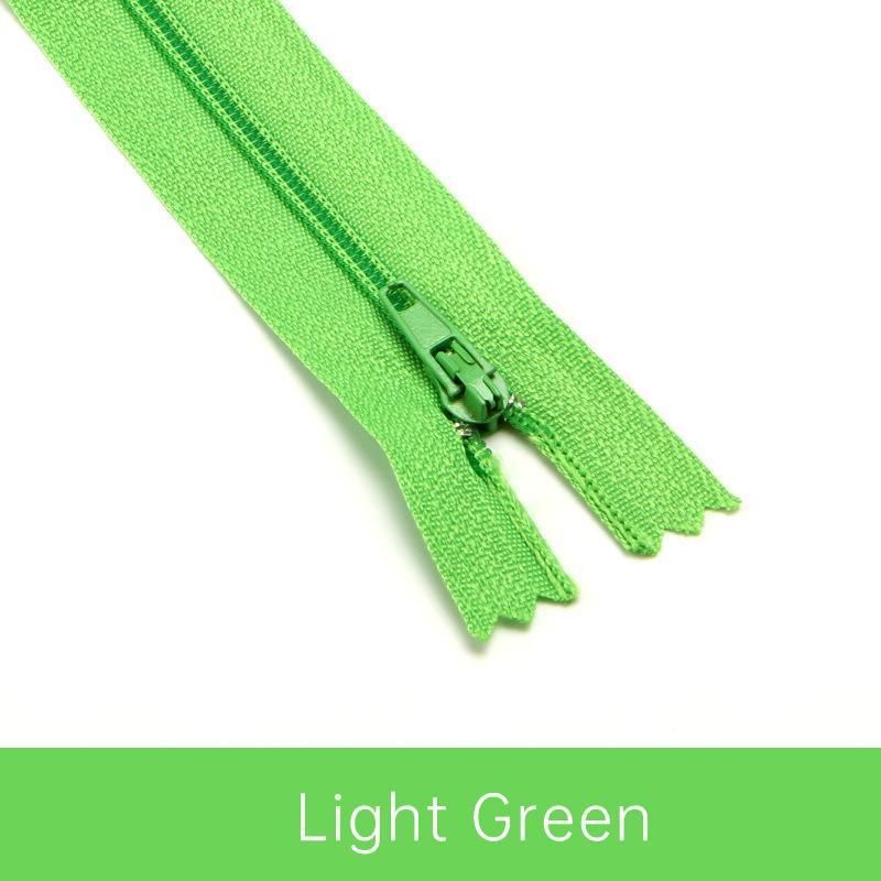 20PCS Closed End Nylon Zippers Tailor Sewer DIY Craft Sewing 20cm - Mixed Colour