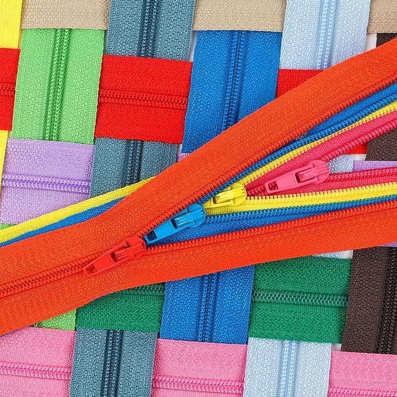 20PCS Closed End Nylon Zippers Tailor Sewer DIY Craft Sewing 20cm - Mixed Colour