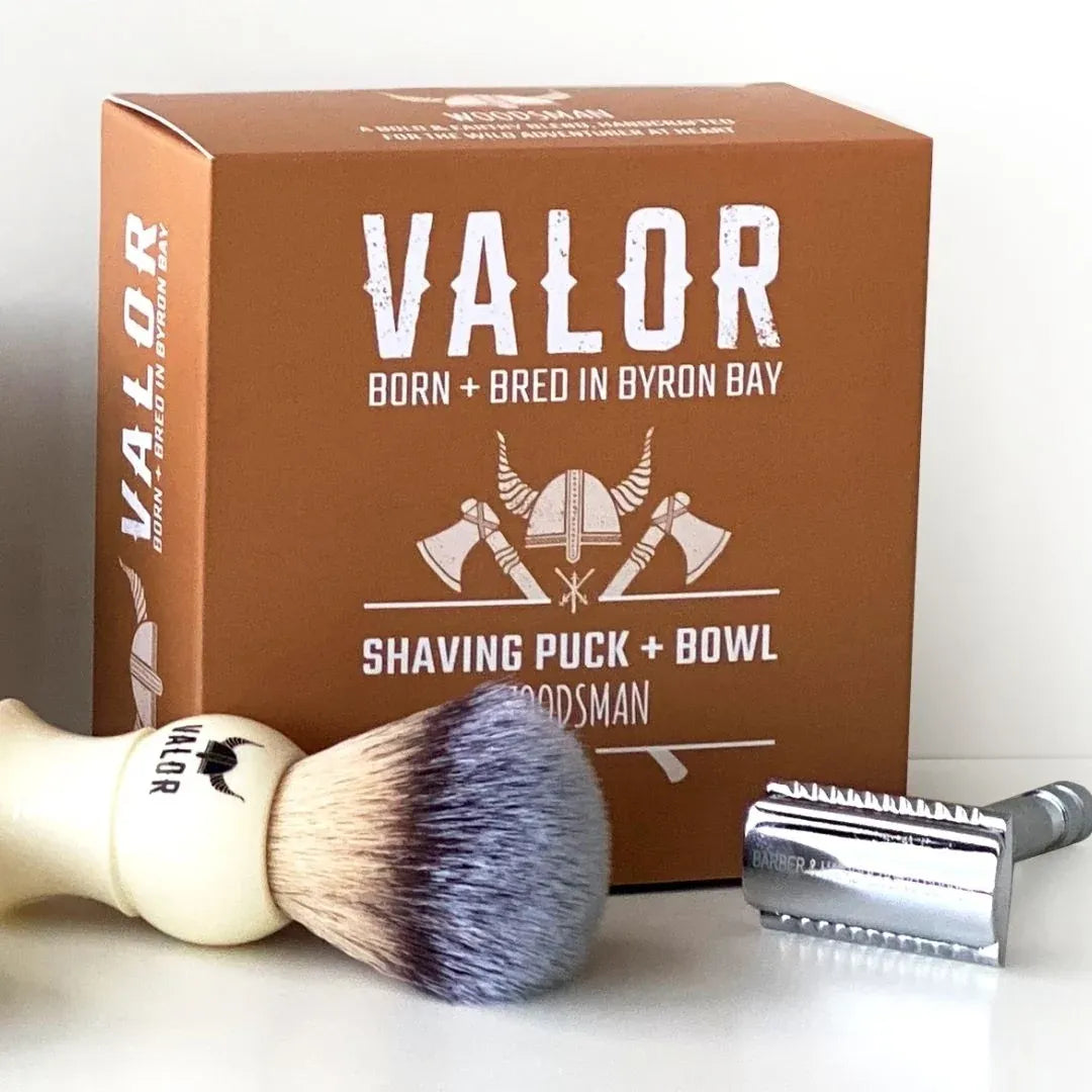 Shaving Soap Puck (Woodsman Scent - Cedarwood & Lemon Iron Bark)