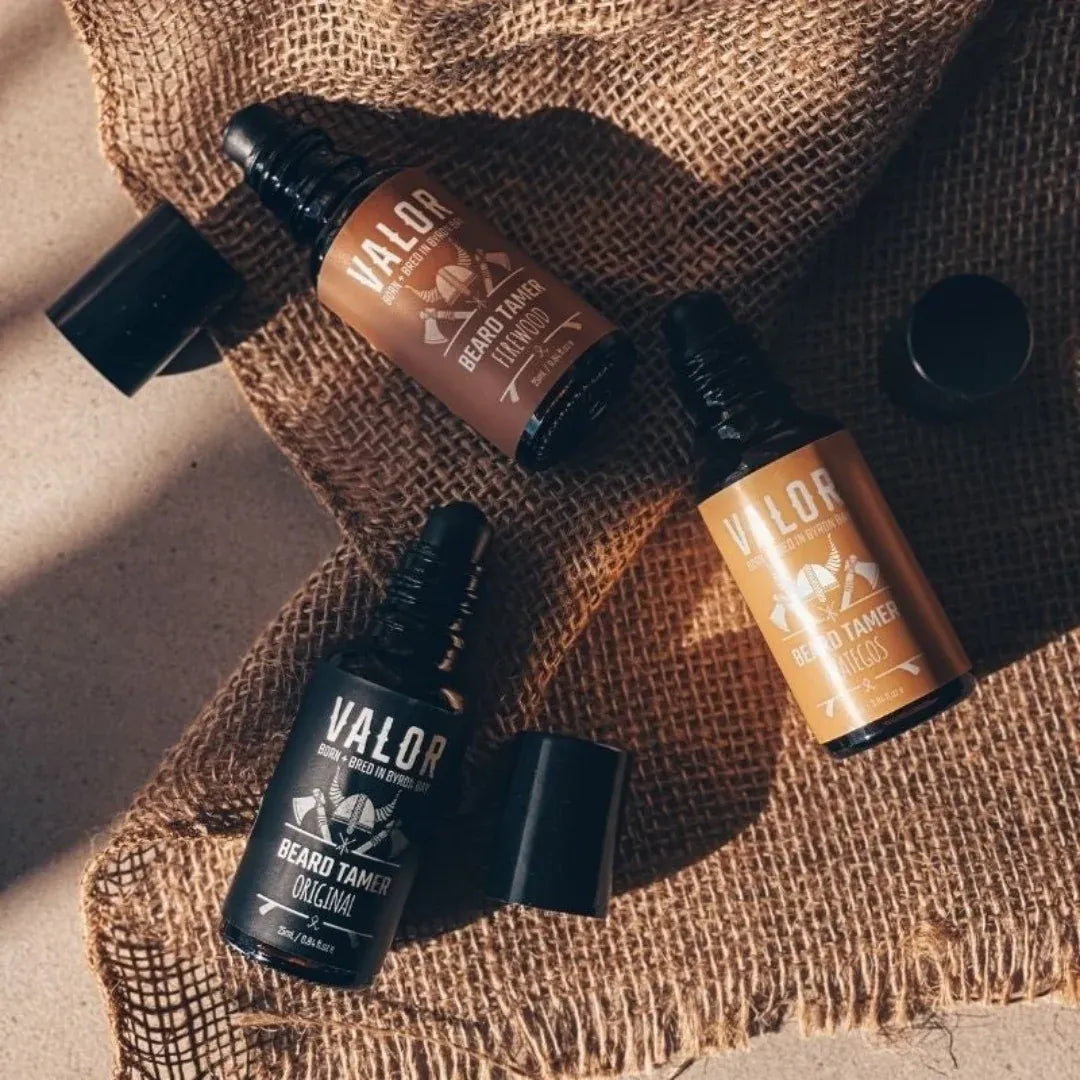 Beard Tamer - Organic - (Firewood Scent - Sandlewood & Ginger)