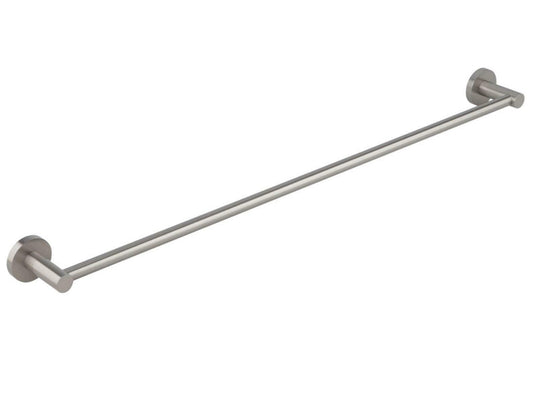 Towel Rack Rail Luxurious Brushed Nickel Stainless Steel 304 Single Bar 600mm