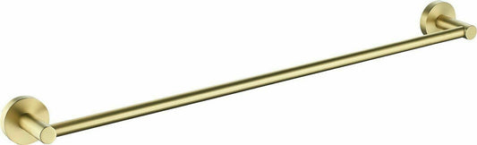 Towel Rack Rail Luxurious Brushed Gold Stainless Steel 304 Single Bar 800mm