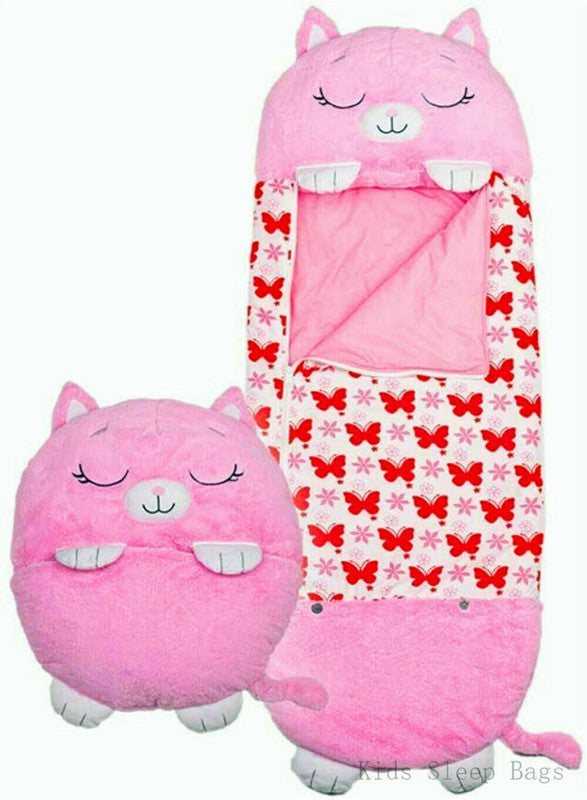 2022 Sleeping Bag Happy Nappers Kids Children Blanket Winter warm Xmas Gift