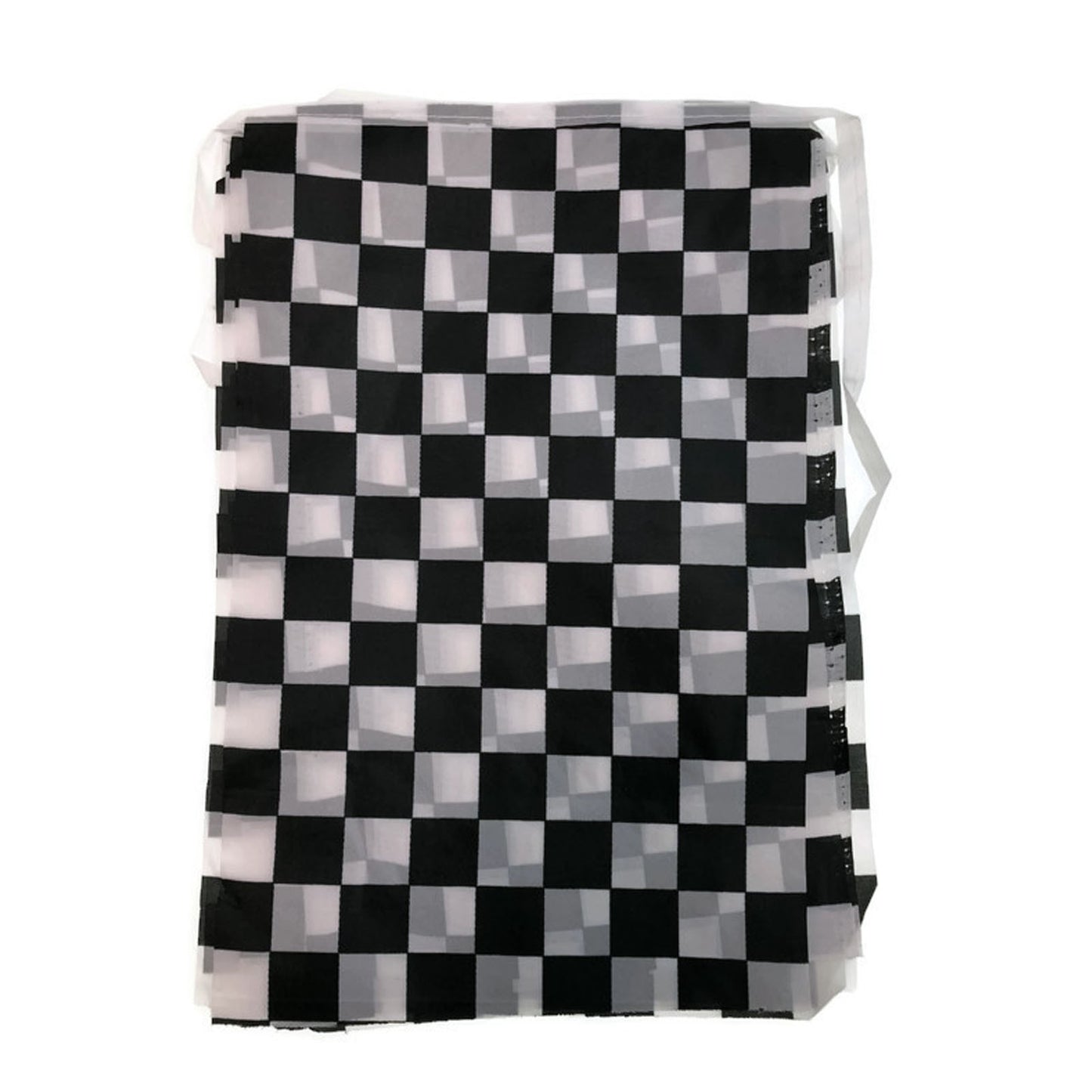 CHECKERED BUNTING FLAG Race Car Chequered Flag Banner Hanging Decoration Rectangular - 32.4 Metres