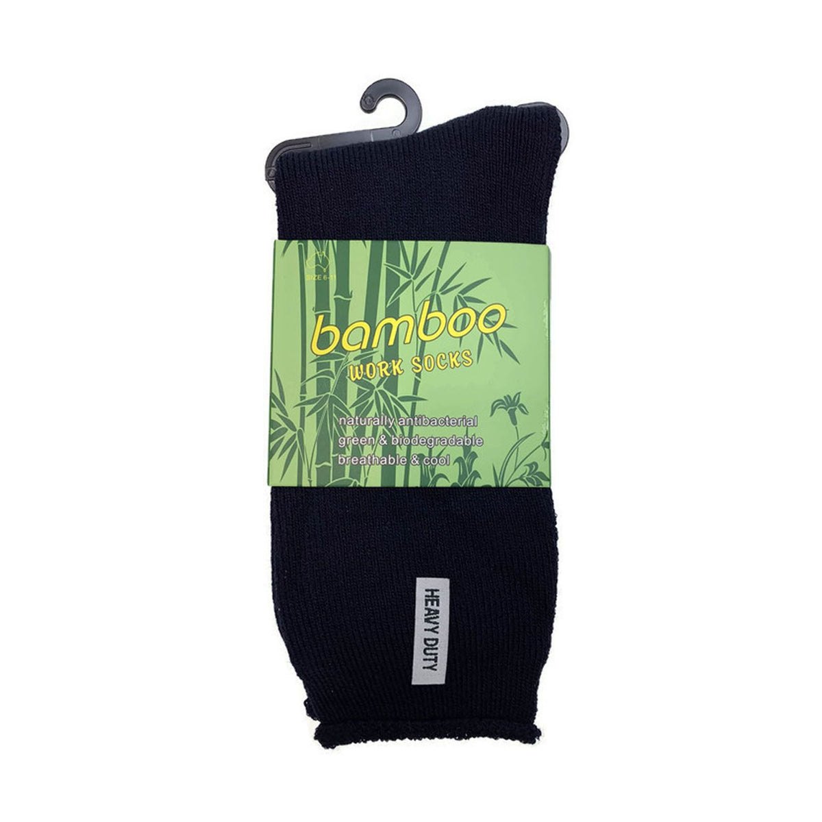 24 Pairs PREMIUM BAMBOO SOCKS Mens Heavy Duty Thick Work Socks Cushion BULK - Assorted Colour Pack