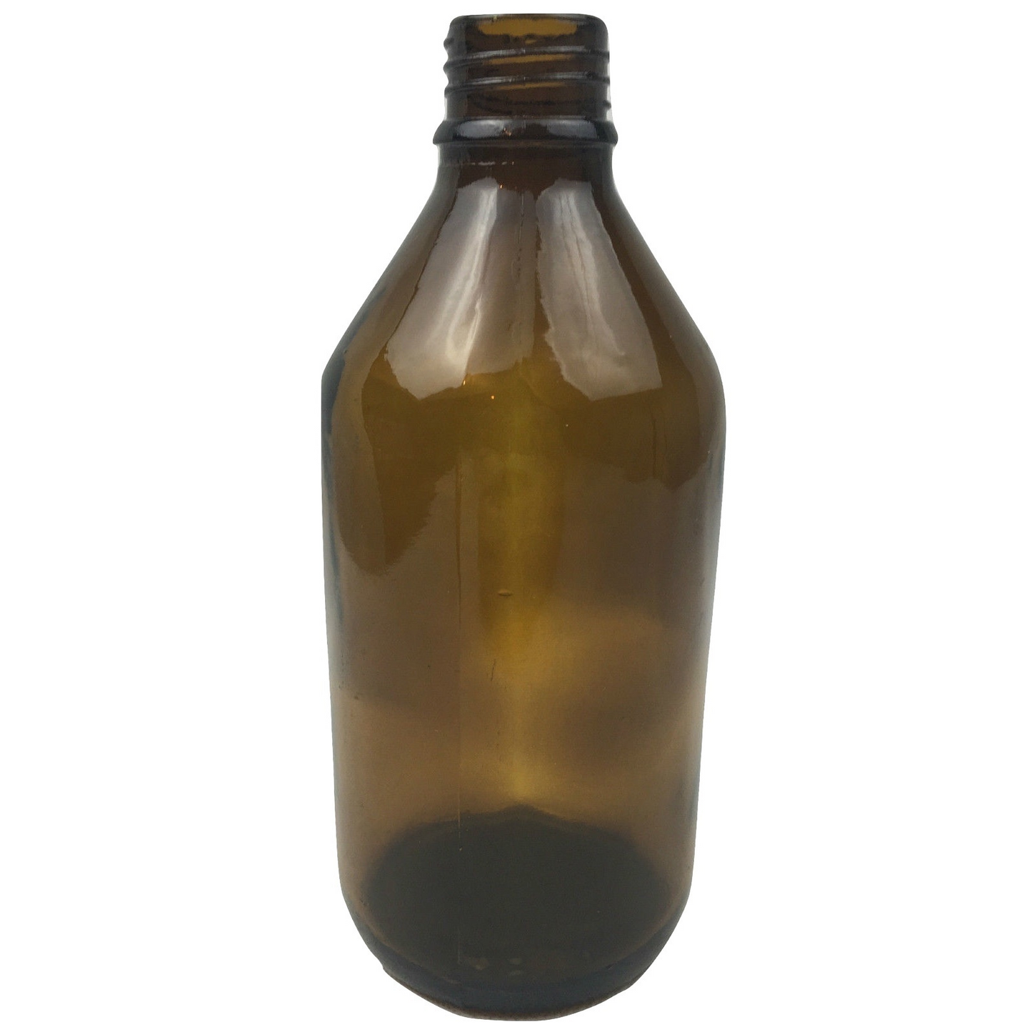 Brown Glass Bottle 600ml for Plinking Shooting Target Practice without Lids/Caps - 24x