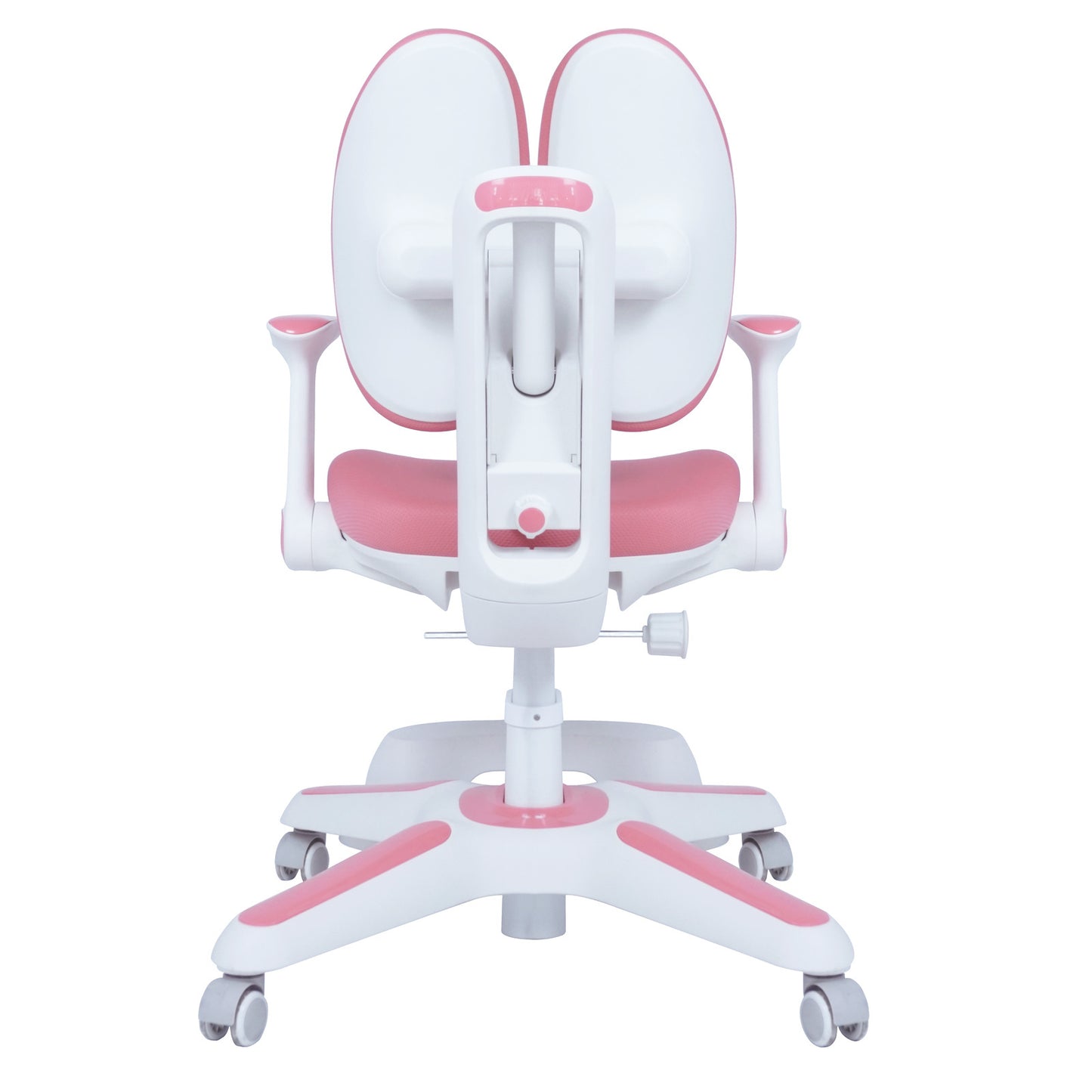 4x Ergonomic Children Kids Study Chairs Height Adjustable - Pink