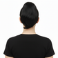 PONYTAIL WIG Long Hair Cosplay Extension Hairpiece Straight Bun Costume Party - Black