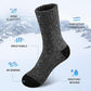 6 Pairs Heavy Duty Wool Blend Work Socks Extra Thick Cushion in Assorted Colours