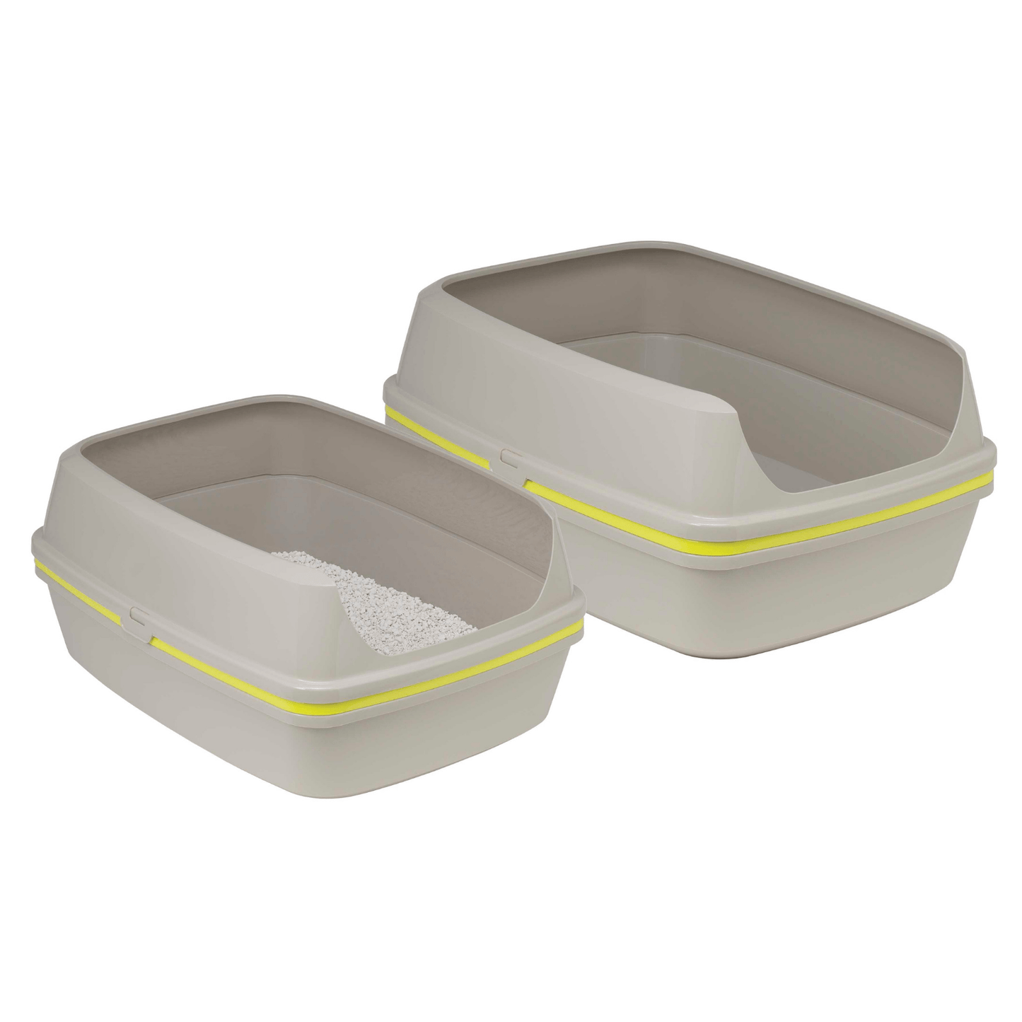 Scoop Free Cat Litter Box Moderna Lift-to-Sift - Grey Jumbo