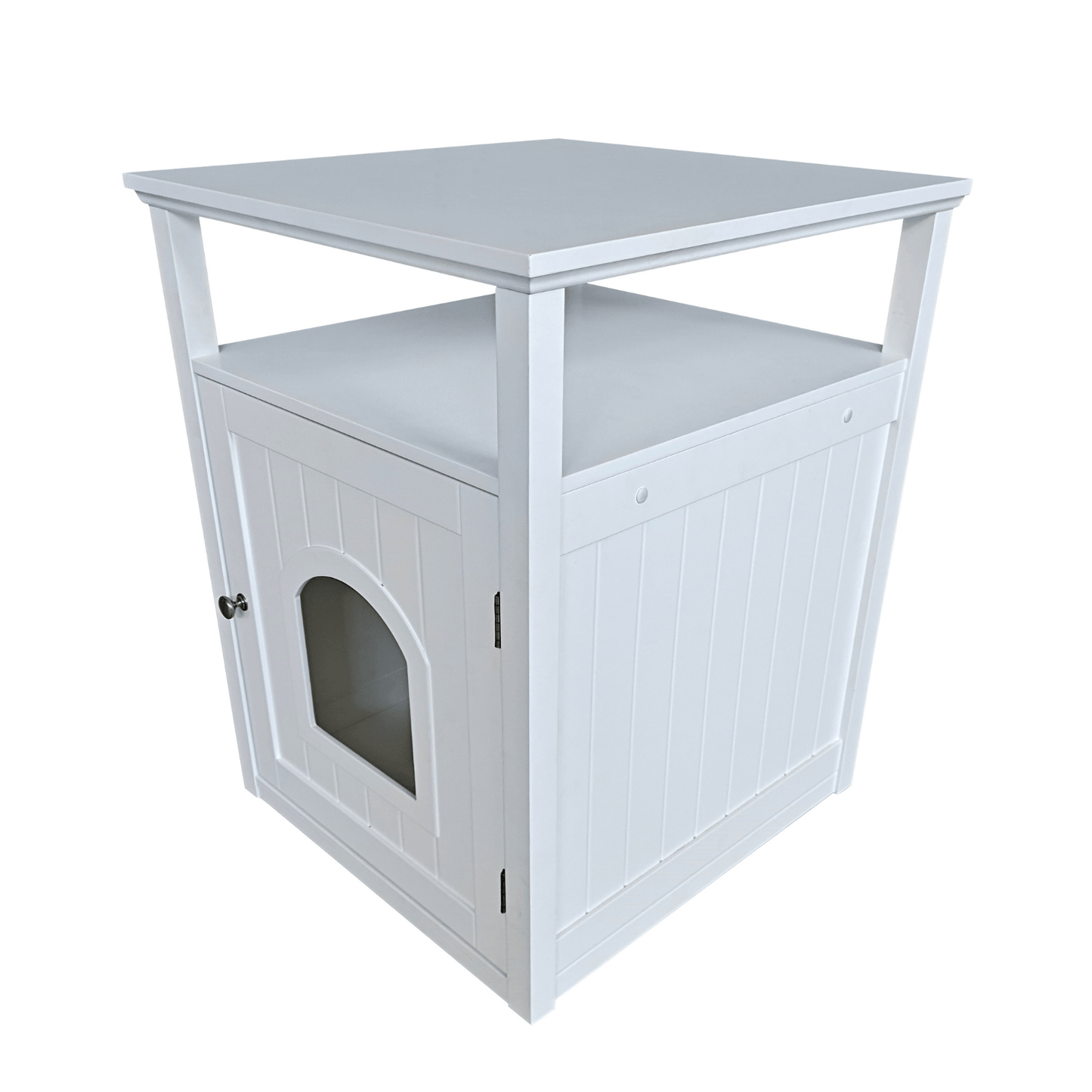 Jasper 2 Cat Litter Cabinet - White