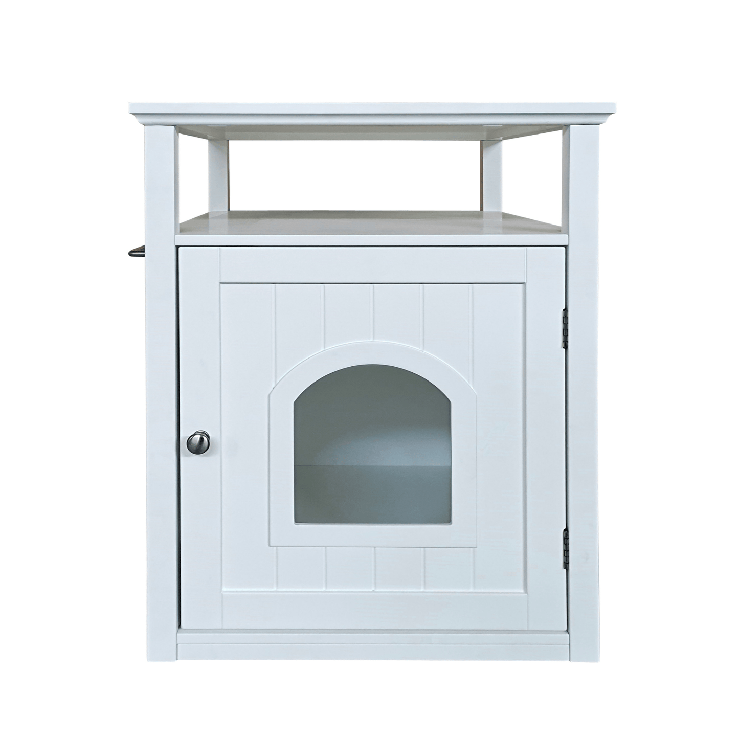 Jasper 2 Cat Litter Cabinet - White