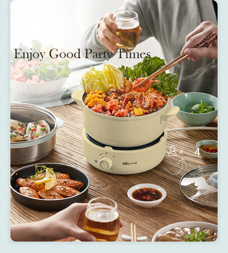 Multifunction Cooking Pot Hot Pot BEAR DHG-B25Z1