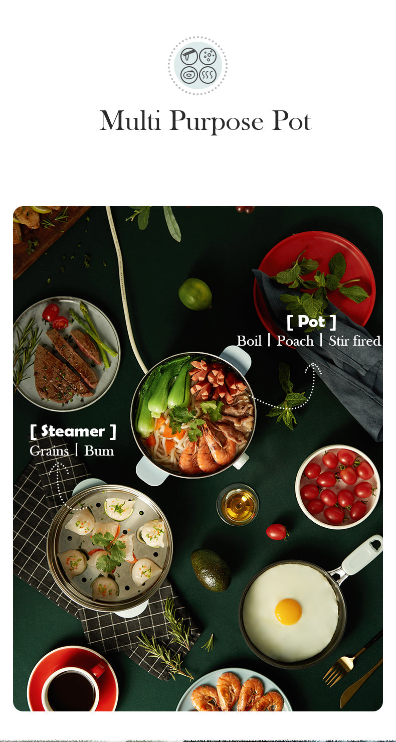 Multifunction Cooking Pot Hot Pot BEAR DHG-B25Z1