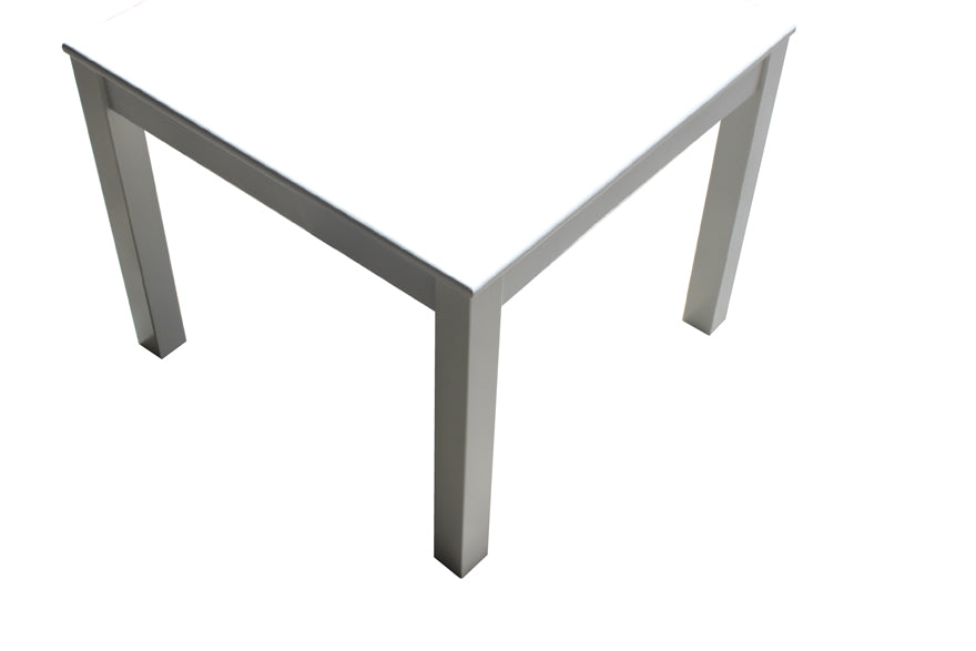 Square Table - White