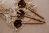Salad Spoon and Fork Set of 3 Coco