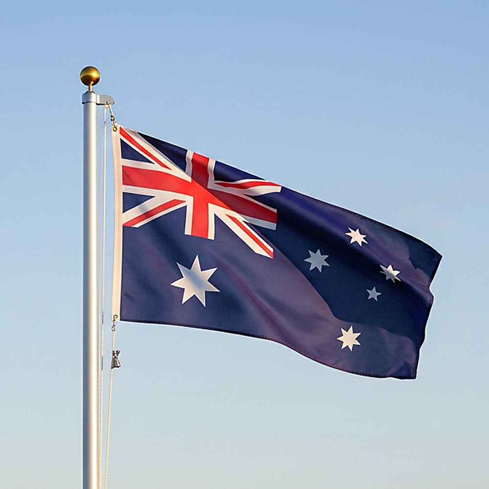 Flag Pole Full Set 6.0M Kit with Australian Flag