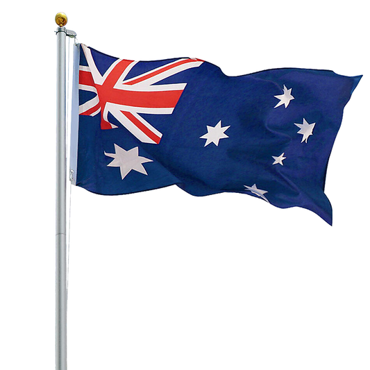 Flag Pole Full Set 6.0M Kit with Australian Flag