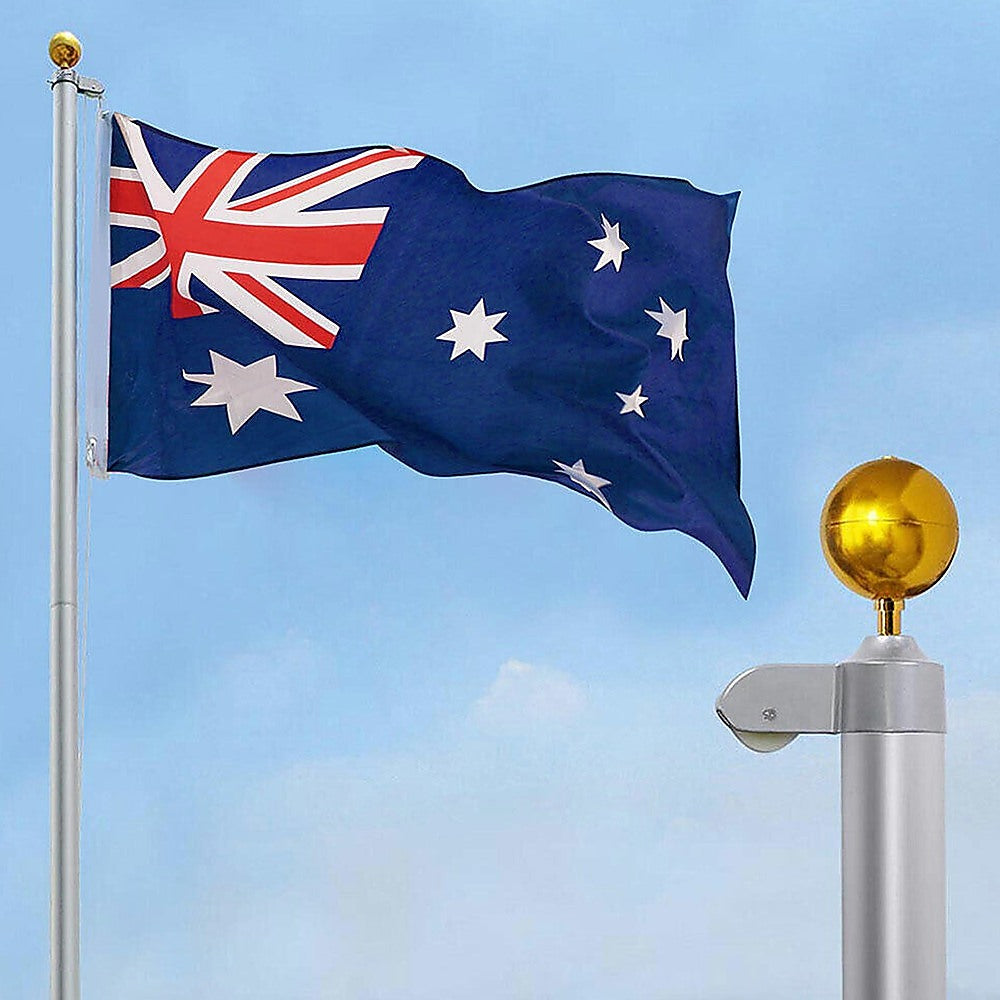 Flag Pole Full Set 6.0M Kit with Australian Flag