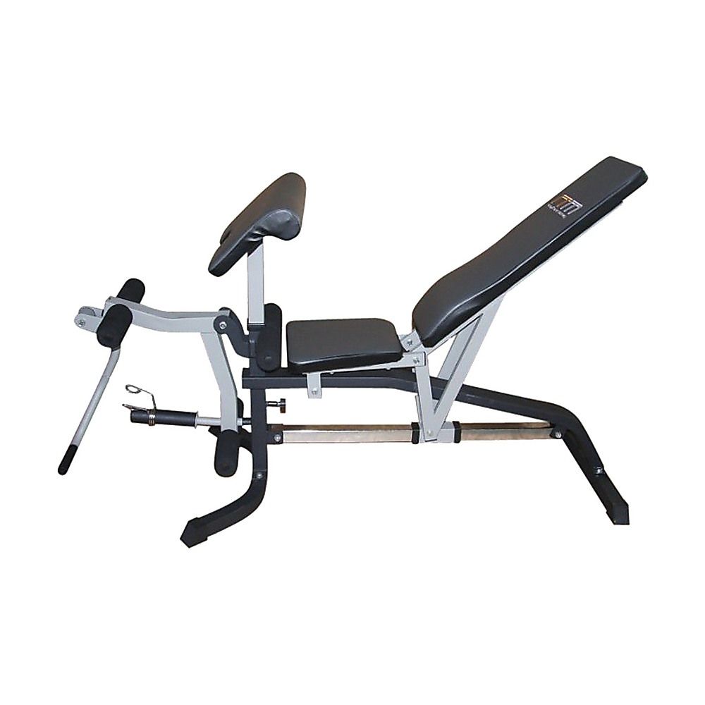 FID Flat Incline Decline Bench Press with Leg Extension