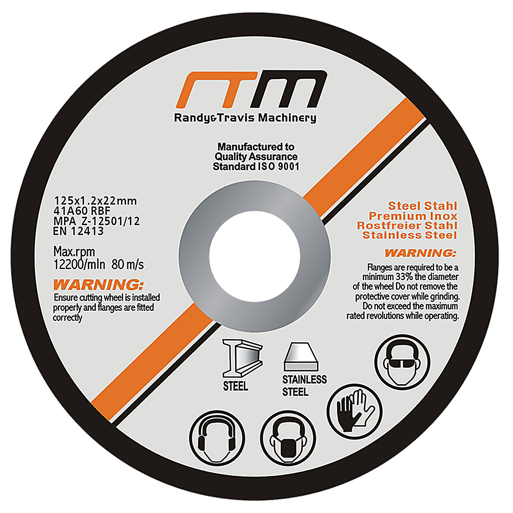 Cutting Disc Wheel for Angle Grinder 125mm 5" x 25