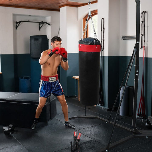 Punching Bag Freestanding 37kg Filled Heavy Duty