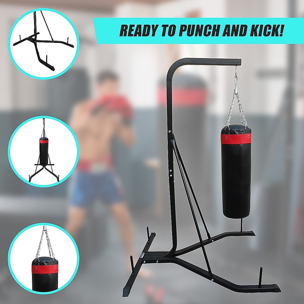 Punching Bag Freestanding 37kg Filled Heavy Duty