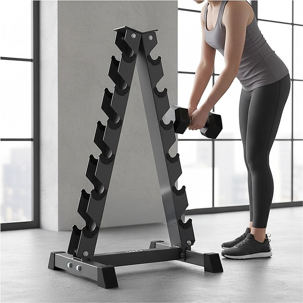 Vertical Dumbbell Rack Weight Stand - Steel