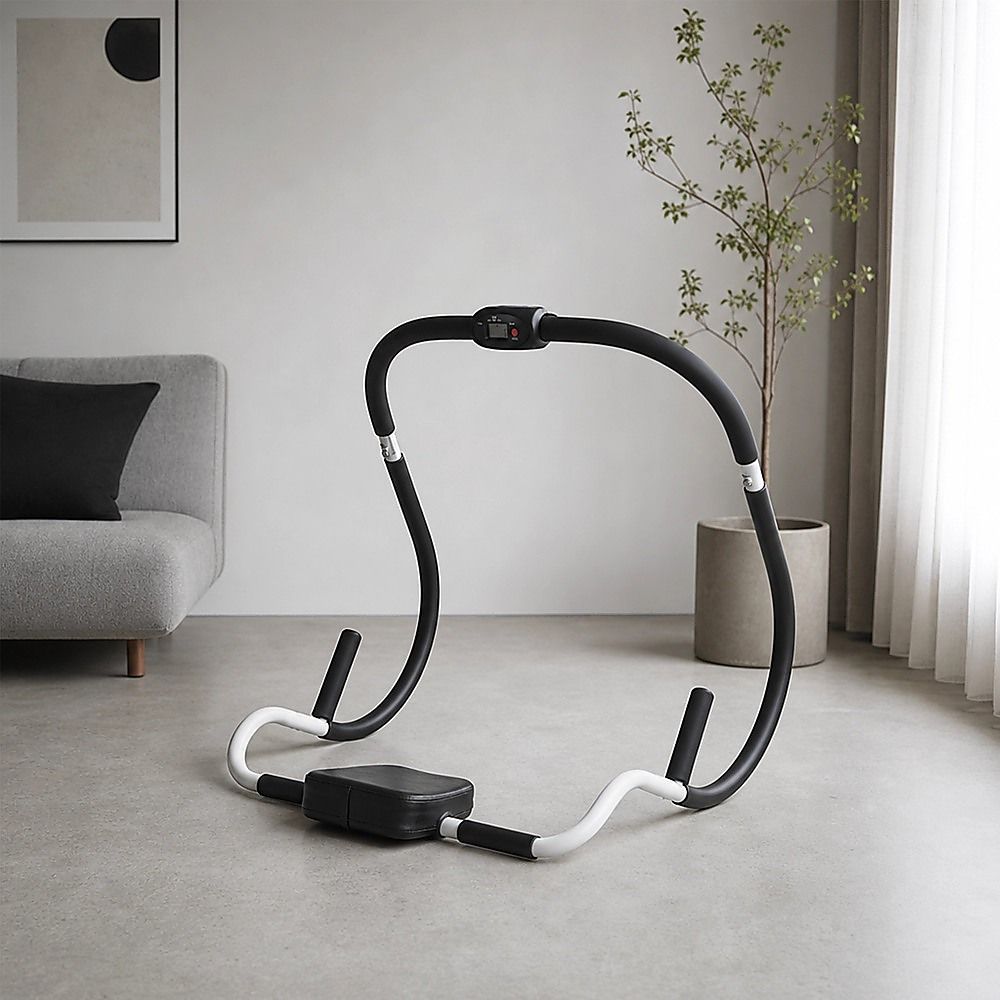 Ab Crunch Abdominal Exercise Roller with Computer