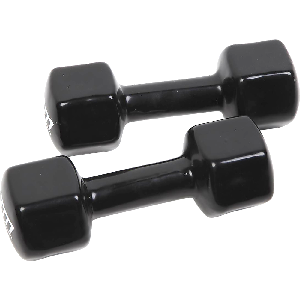 Dumbbells Pair 5KG PVC Hand Weights Rubber Coated
