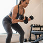Dumbbells Pair 5KG PVC Hand Weights Rubber Coated