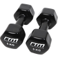 Dumbbells Pair 5KG PVC Hand Weights Rubber Coated