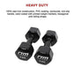 Dumbbells Pair 5KG PVC Hand Weights Rubber Coated