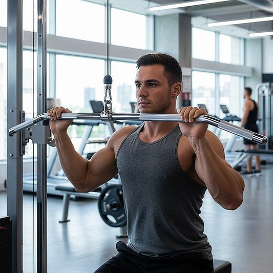 Lat Pulldown Bar Cable Attachment 48"