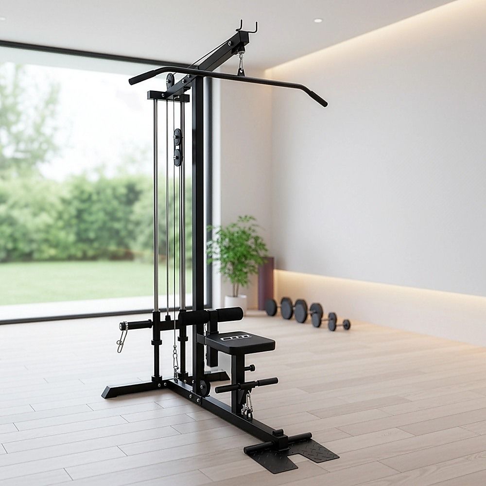 Lat Pulldown Low Row Fitness Machine