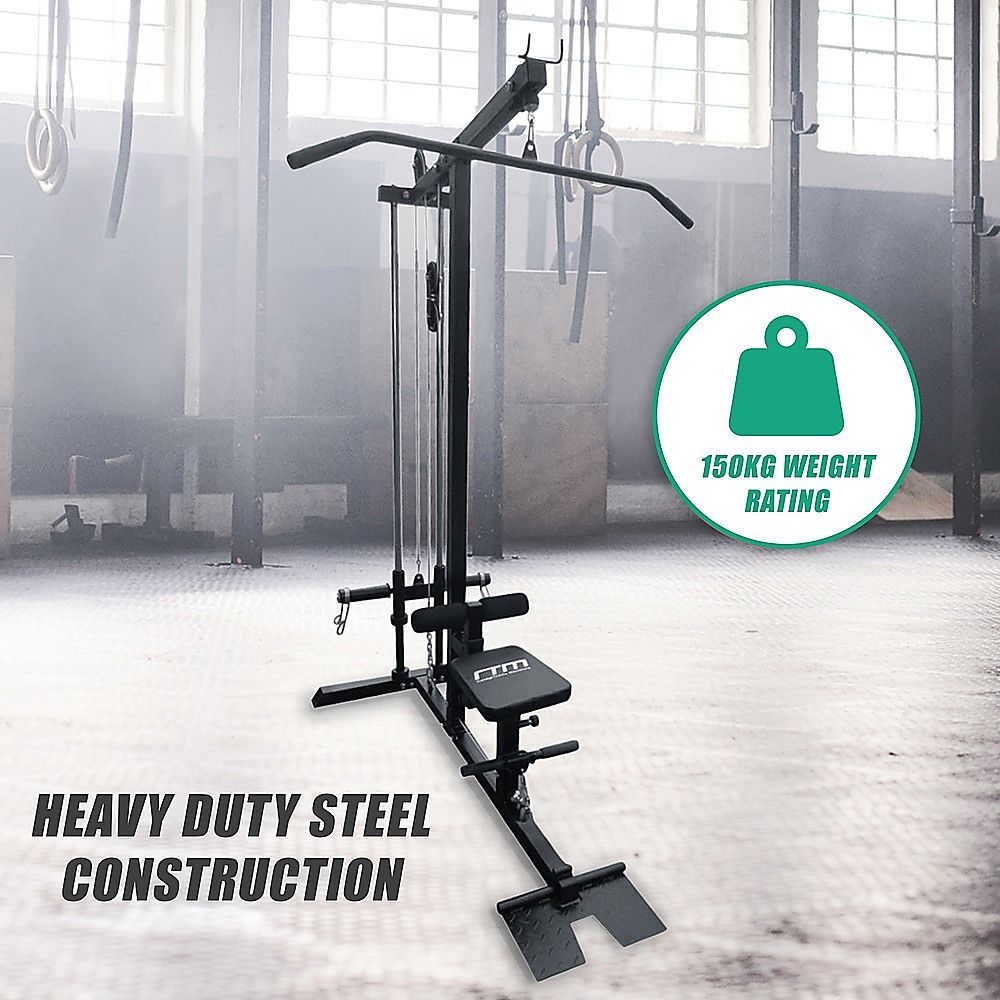 Lat Pulldown Low Row Fitness Machine